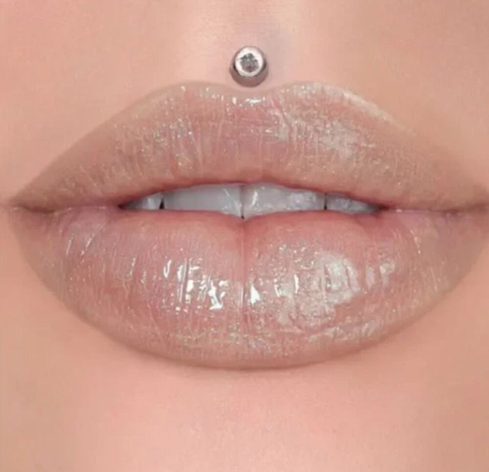 Jeffree Star The Gloss Paid in Full Gold Shimmer Glitter Lip Gloss NIB